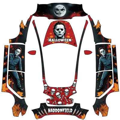 Halloween – covering Tesla Model 3