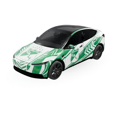 Deportivo Cali (Deportivo cali) – Tesla Model Y Wrap