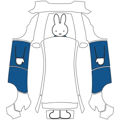 米菲兔（Miffy） – 特斯拉 Model Y 塗裝
