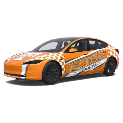 Tennessee Volunteers (Tennessee Volunteers.) – Tesla Model 3 Wrap