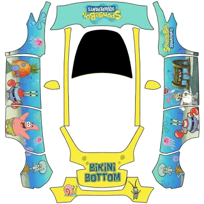 비키니 하트 (Bikini Bottom) – 테슬라 Model Y 랩핑