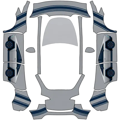 Cybertruck Style – Tesla Model Y wrap