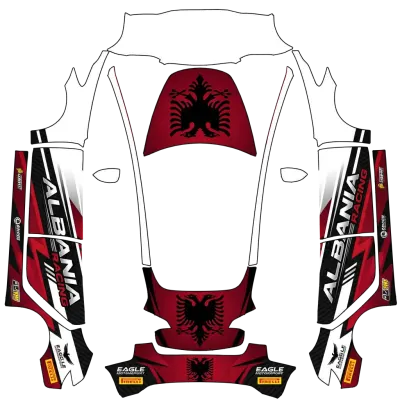 阿爾巴尼亞（Albania） – 特斯拉 Model 3 塗裝