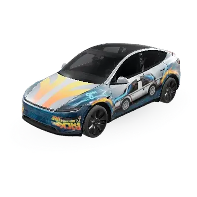 Retour vers le futur (Back to the future) – covering Tesla Model Y
