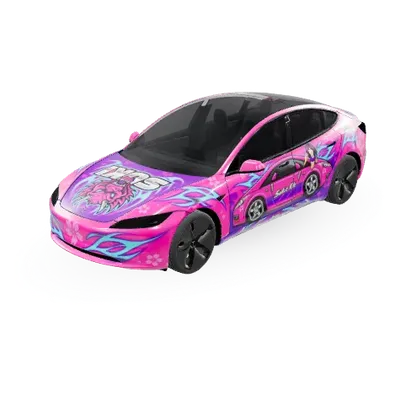 Suki Fast & Furious (Suki f&f) – Tesla Model 3 Wrap