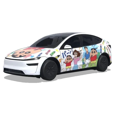 Crayon Shin-chan (crayon shinchan) – Tesla Model Y L Wrap