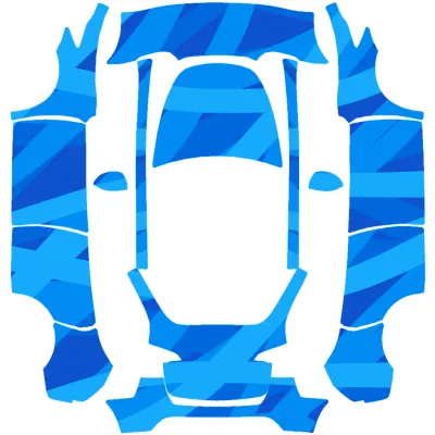 Motif trident (Trident Pattern) – covering Tesla Model Y