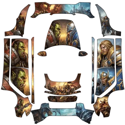 월드 오브 워크래프트 (World of Warcraft) – 테슬라 Model 3 랩핑