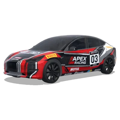 Apex Racing 03 – Tesla Model 3 wrap