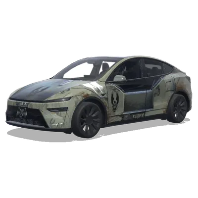 Halo Warthog UNSC (Halo Warthog UNSC for Model Y Premium) – Tesla Model Y Wrap