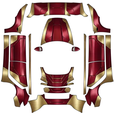 Iron Man – Tesla Model 3 wrap