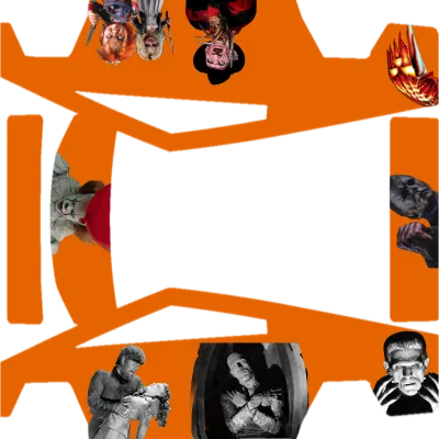 Halloween Klassisch (Halloween classic) – Tesla Cybertruck Wrap