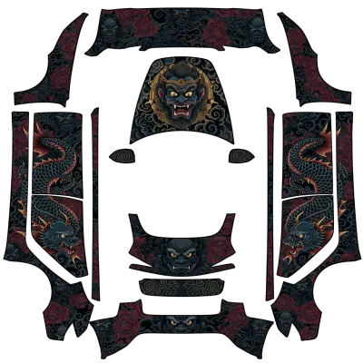 Dunkle Version (Dark Version) – Tesla Model 3 Wrap
