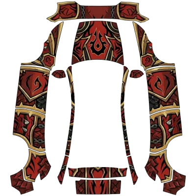 World of Warcraft – Horde 1 (World of Warcraft - Horde 1) – Tesla Model Y Wrap