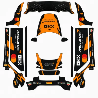 McLaren F1 (Mclaren F1) – Tesla Model 3 Wrap