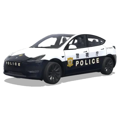 東京警察 (TOKYO POLICE) – テスラ Model Y ラッピング