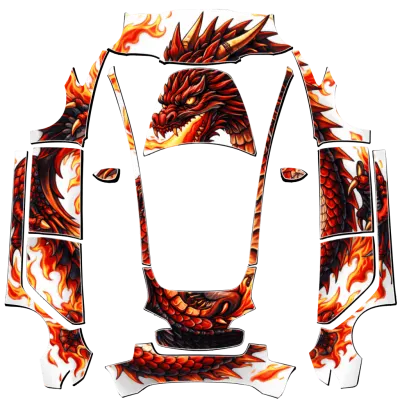 Drache (DRAGON) – Tesla Model 3 Wrap