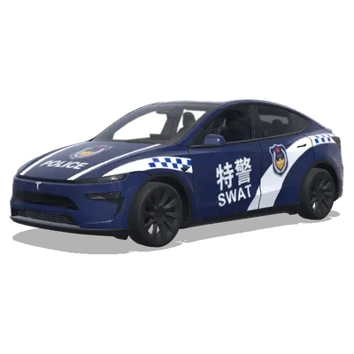 Spezialeinheit (特警) – Tesla Model Y Wrap