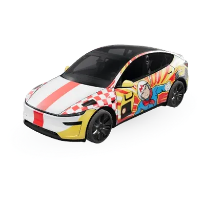 스피드 레이서 (Speed Racer Cartoon) – 테슬라 Model Y 랩핑