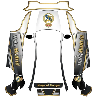Real Madrid Kings – Tesla Model Y Wrap