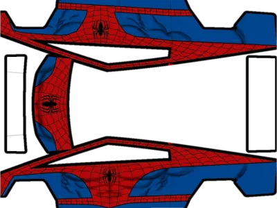 Spider-Man (spiderman) – Tesla Cybertruck Wrap