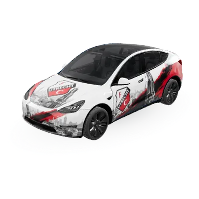 FC Utrecht (Fc Utrecht) – Tesla Model Y Wrap