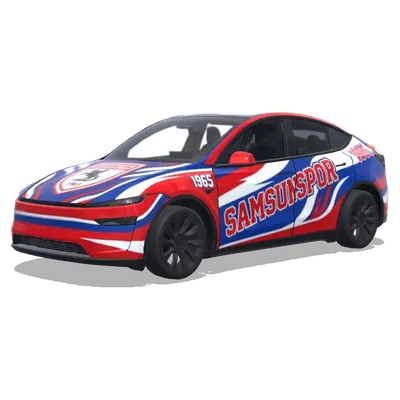 薩姆松體育（samsunspor） – 特斯拉 Model Y 塗裝