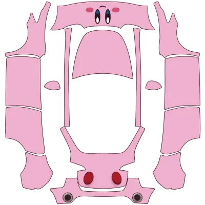 カービィ (Kirby Car) – テスラ Model Y ラッピング