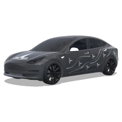 特斯拉Logo简约风（테슬라로고가들어간심플한이미지） – 特斯拉 Model 3 涂装