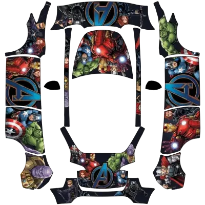 어벤져스 2 만화 (Avengers2 (Comic)) – 테슬라 Model Y 랩핑