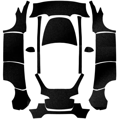 Matte Black Finish – Tesla Model Y wrap
