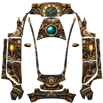 스팀펑크 (STEAMPUNK) – 테슬라 Model 3 랩핑