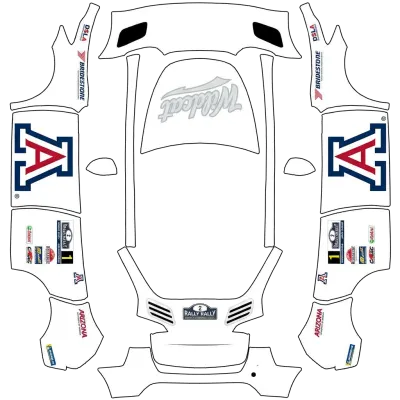 UA Rally Car – Tesla Model Y wrap