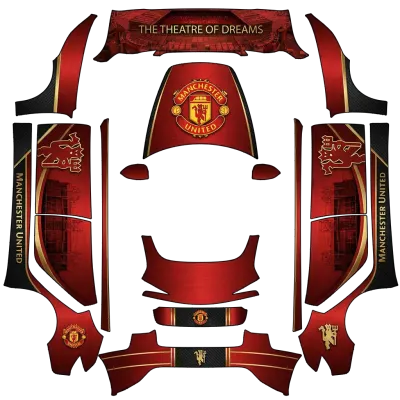 Manchester United 2 – Tesla Model 3 Wrap