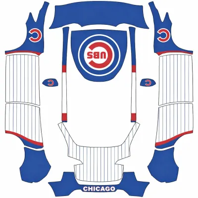 Chicago Cubs – Tesla Model Y Wrap