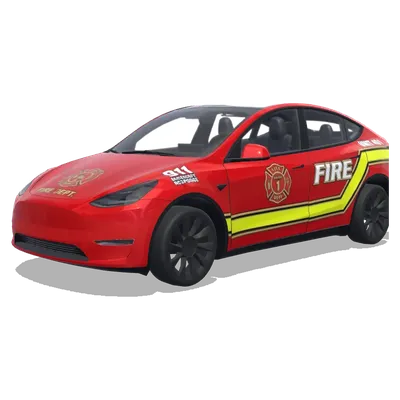 Feuerwehr 1 – Tesla Model Y Wrap