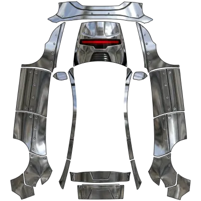 Cylon Centurion (Cylon Centurión) – Tesla Model Y Wrap