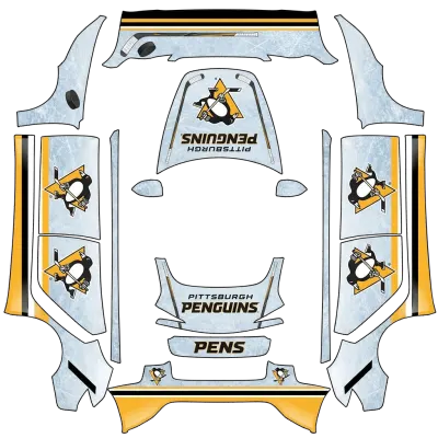 펭귄 (Penguins) – 테슬라 Model 3 랩핑