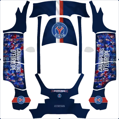 PSG – Tesla Model Y Wrap