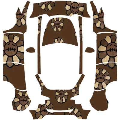 Murakami Cactus Jack (Murakami Brown Cactus Jack) – covering Tesla Model Y
