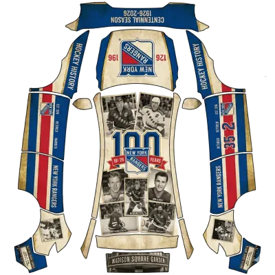 New York Rangers Centennial – Tesla Model Y Wrap