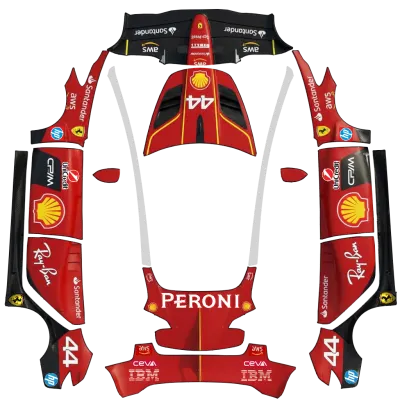 ferrari fi Peroni – Tesla Model 3 wrap