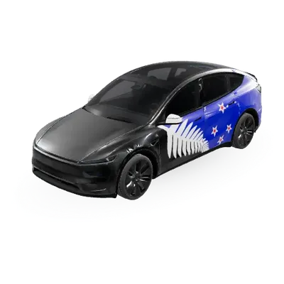 NZ Fins – テスラ Model Y L ラッピング