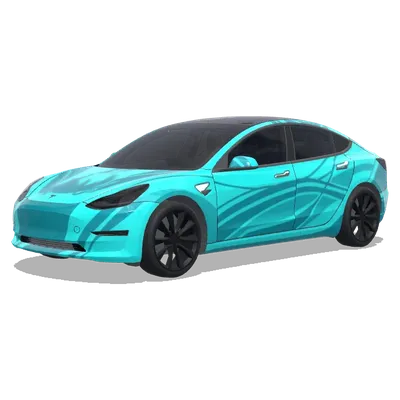 Miku Minimalist – Tesla Model 3 wrap