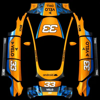 邁凱倫F1（McClaren F1） – 特斯拉 Model 3 塗裝