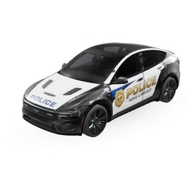 警車（PoliceCar） – 特斯拉 Model Y 塗裝