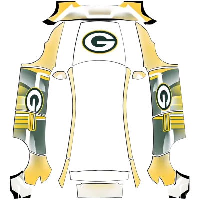 그린 베이 패커스 (Green Bay Packers) – 테슬라 Model Y 랩핑