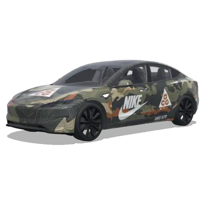 Nike ACG Auto (nike acg car) – Tesla Model 3 Wrap