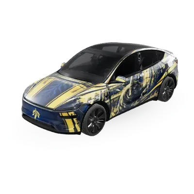 Fenerbahçe (fenerbahce) – Tesla Model Y Wrap