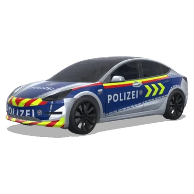 Polizei Österreich – Tesla Model 3 wrap
